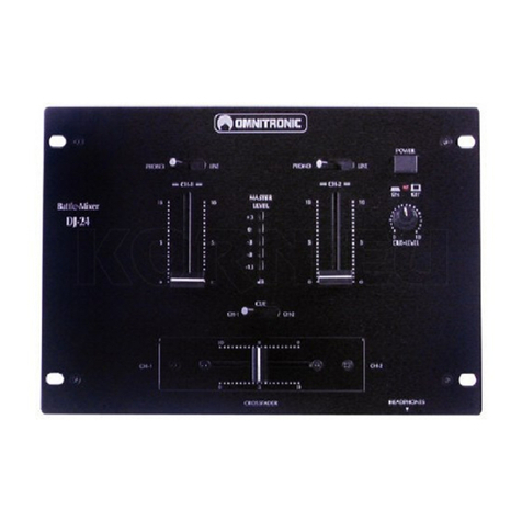 Omnitronic DJ-24 User manual