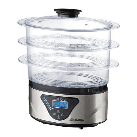 Steba Steamer DG1 User manual