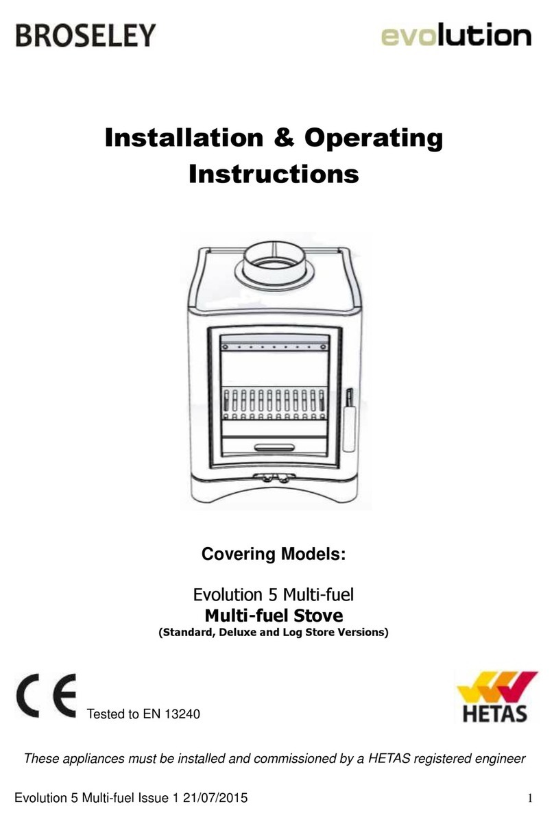 Broseley Evolution 5 Multi-fuel Manual