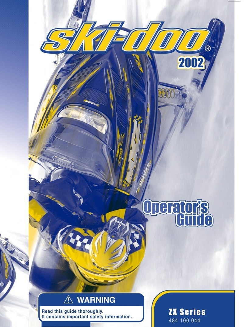 Ski-Doo ZX series Manual Ski-Doo ZX series Manual
