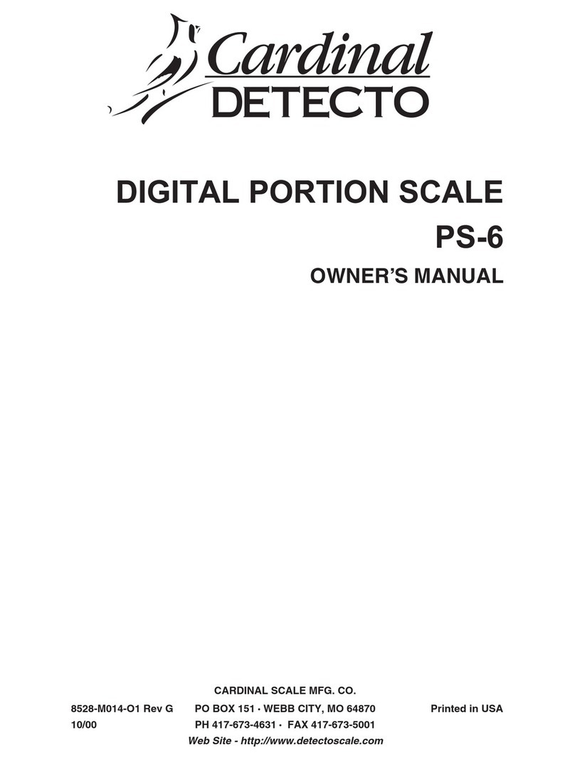 Cardinal PS-6 User manual