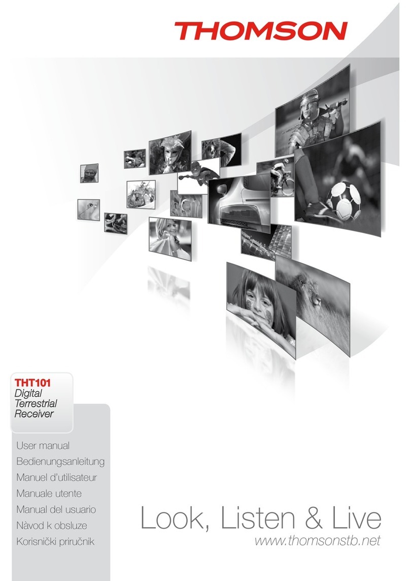 THOMSON THT101 User manual