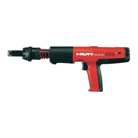 Hilti DX 351 BT User manual