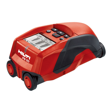 Hilti PS 50 User manual