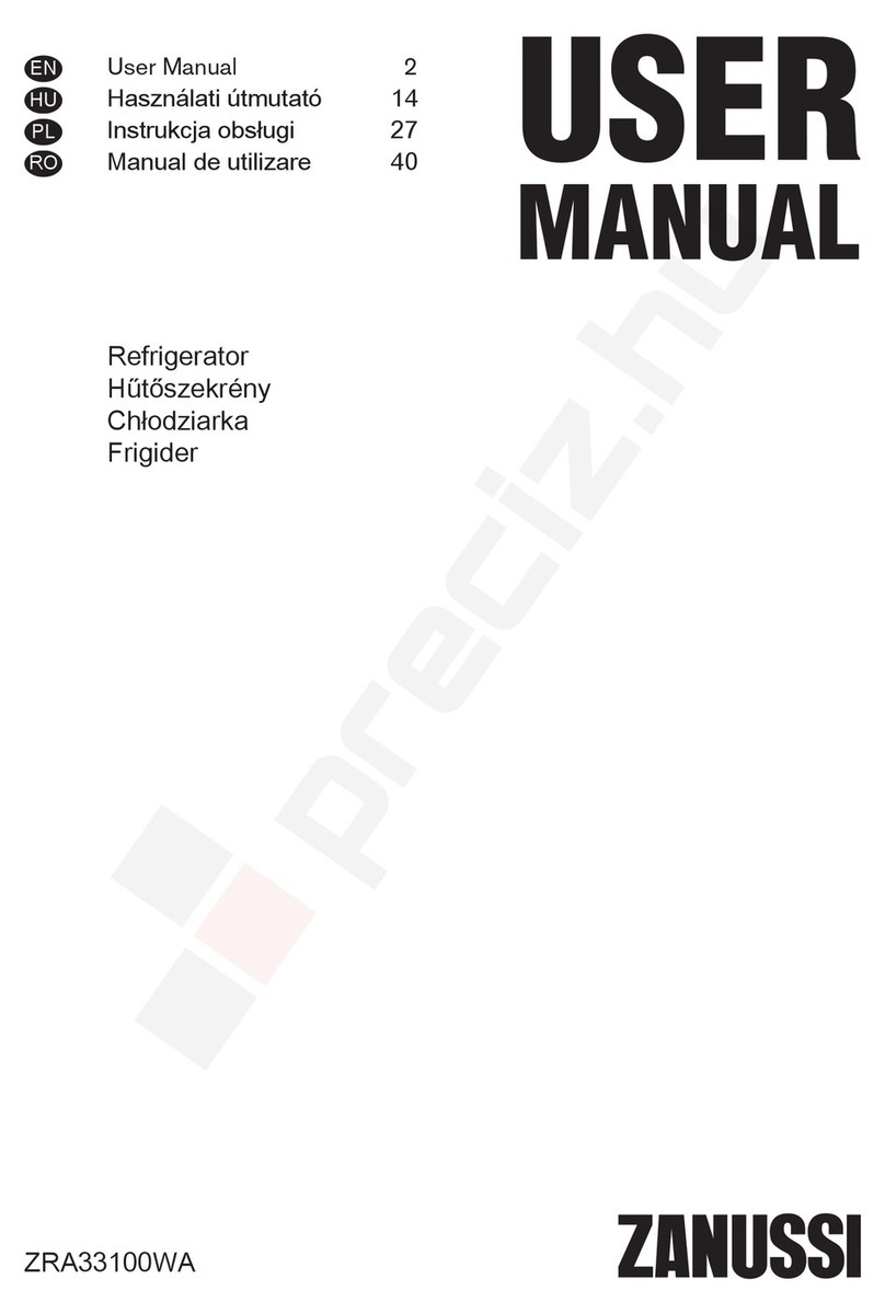 Zanussi ZRA33100WA User manual