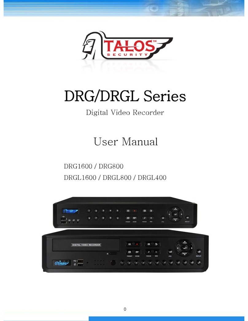 TALOS DRG1600 user manual