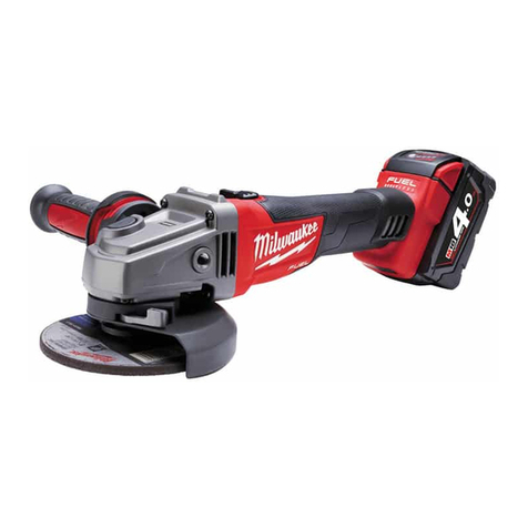Milwaukee M18 CAG115X Original instructions