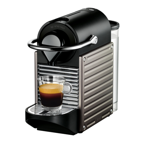 Nespresso Pixie Clips C60C instruction manual