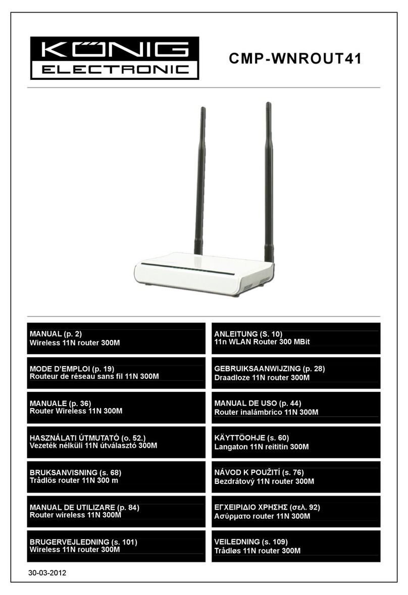 Konig CMP-WNROUT41 manual