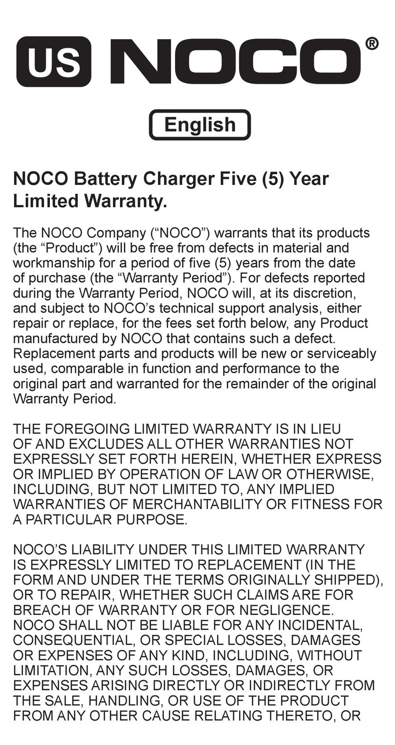 NOCO Genius BLSOLAR5 manual
