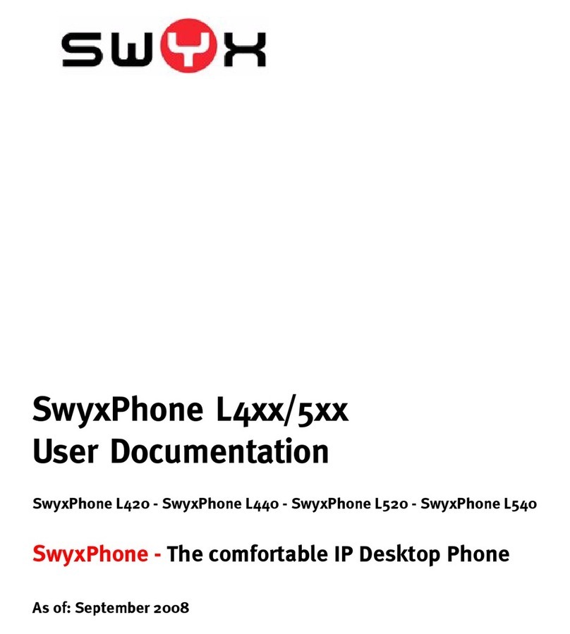 Swyx SwyxPhone L420 Operator's manual