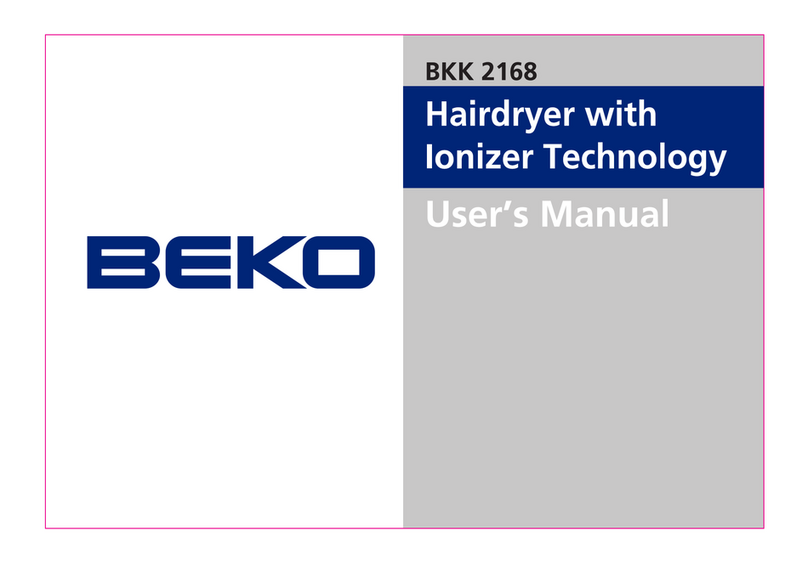 Beko BKK 2168 user manual