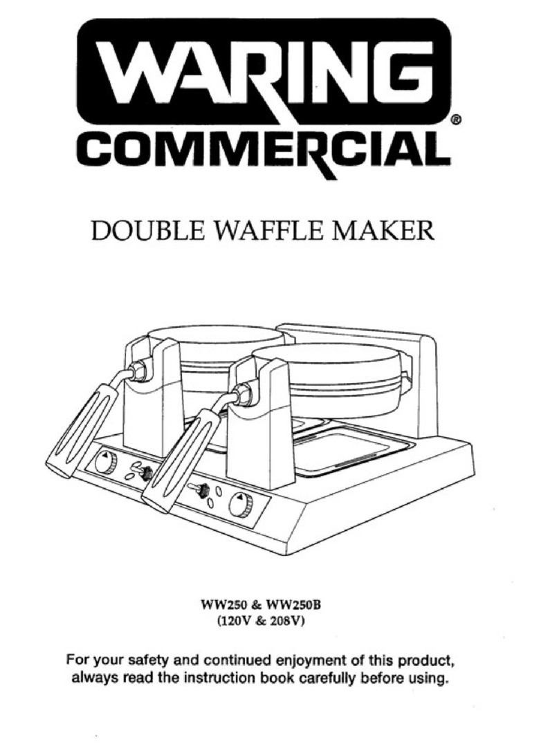Waring WW250 Instruction book