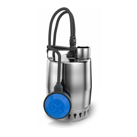 Grundfos Unilift KP 150 Installation and operating instructions