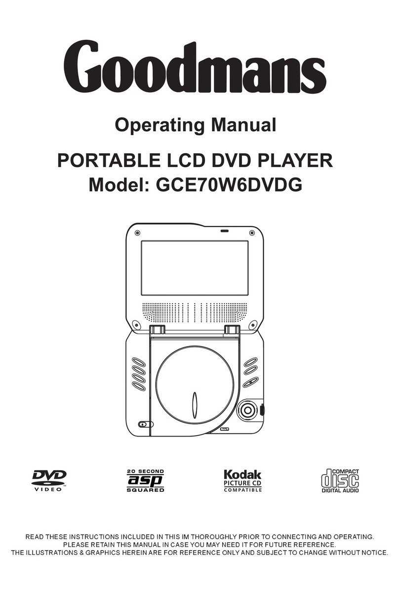 Goodmans GCE70W6DVDG User manual