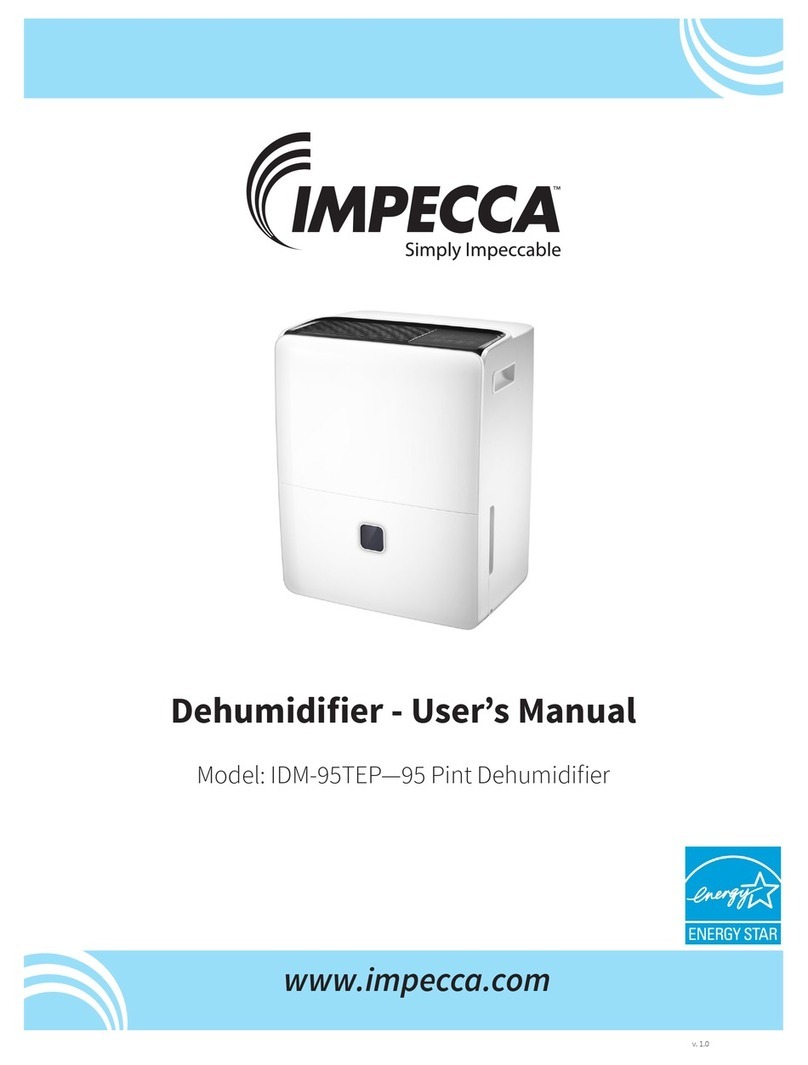 Impecca IDM-95TEP-95 user manual