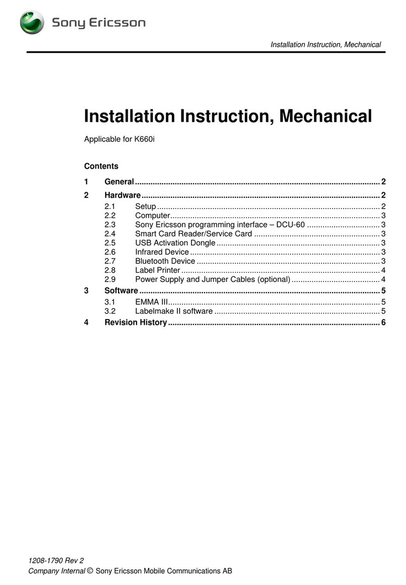 Sony Ericsson K660i User manual