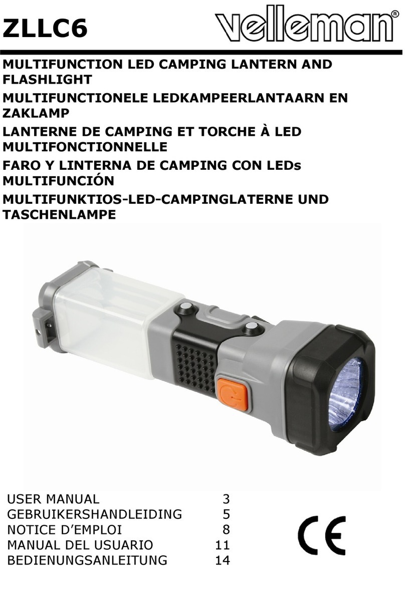 Velleman ZLLC6 User manual