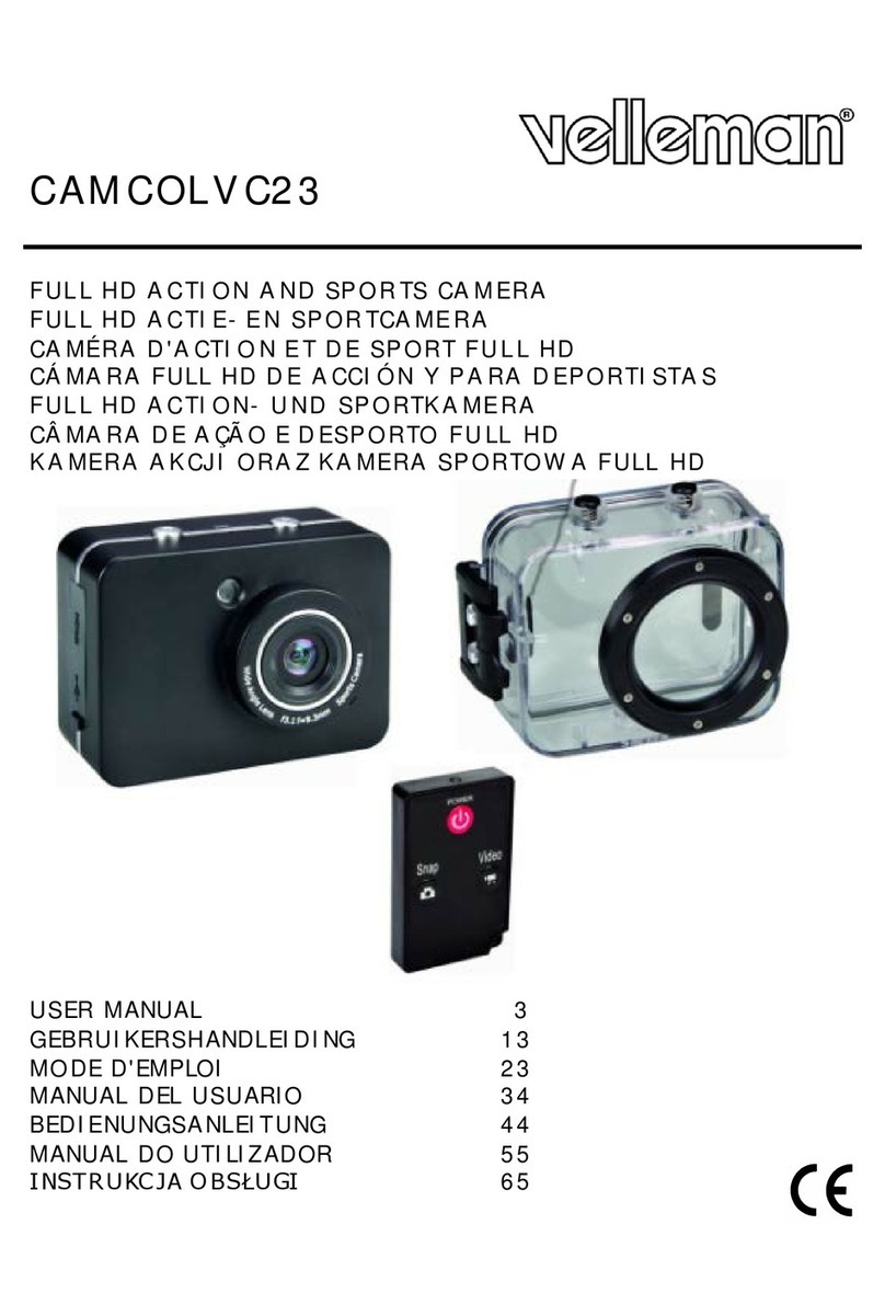 Velleman CAMCOLVC23 user manual