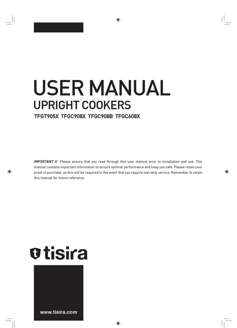 Tisira TFGT905X user manual