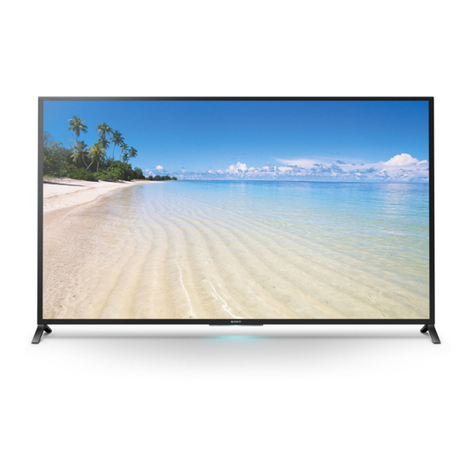 Sony KDL-70W850B User manual