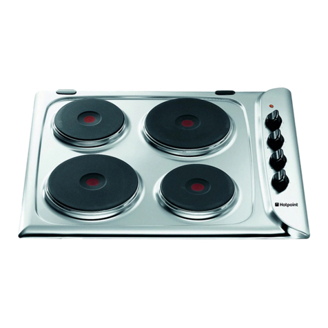 Hotpoint E604 operating instructions