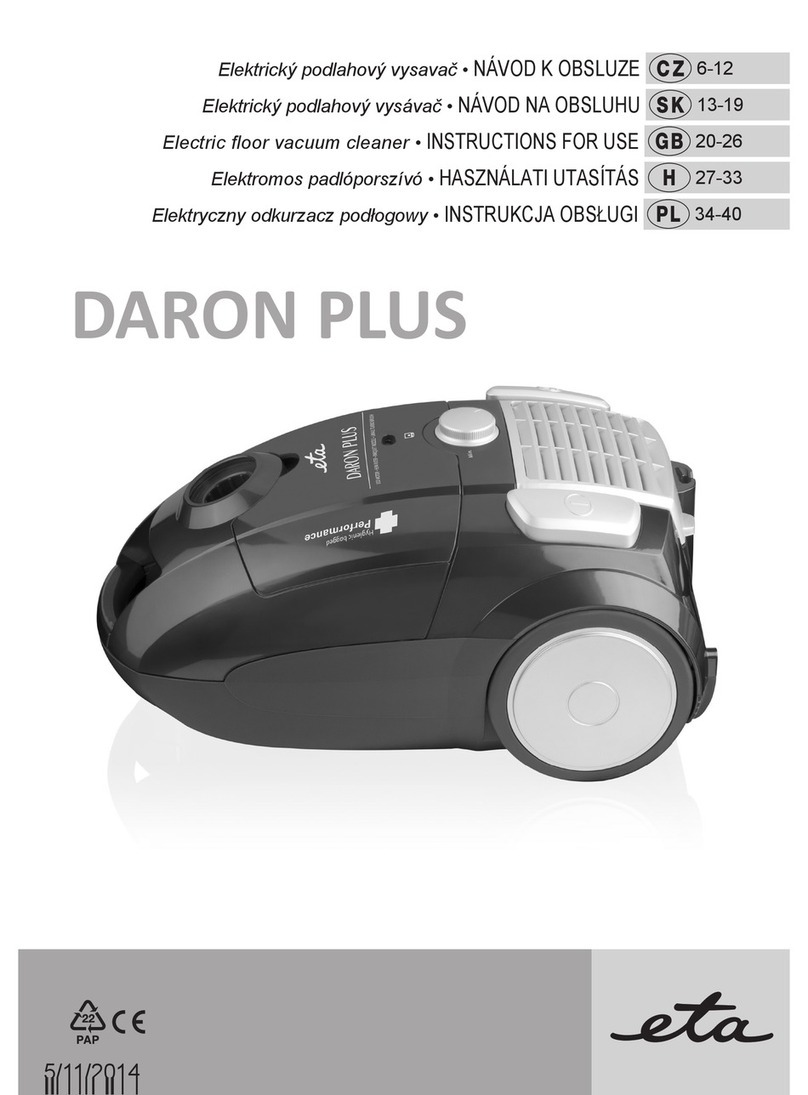eta DARON PLUS 0504 User manual