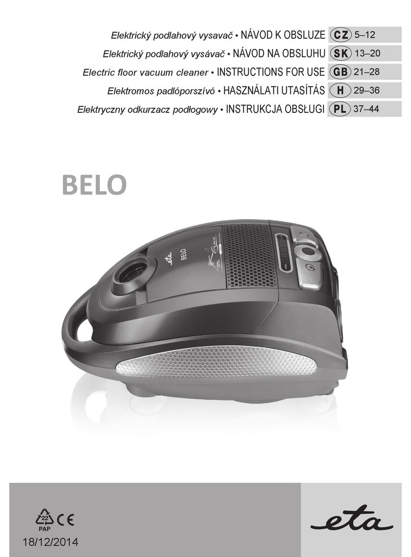 eta BELO 3489 Instructions for use