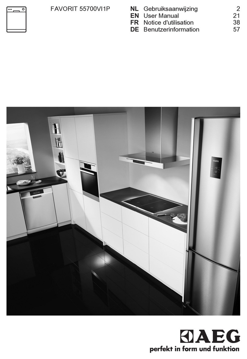 AEG FAVORIT 55700VI1P User manual