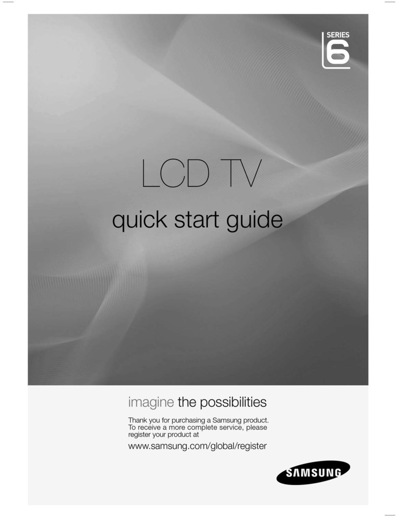 Samsung LA32C650 Series User manual