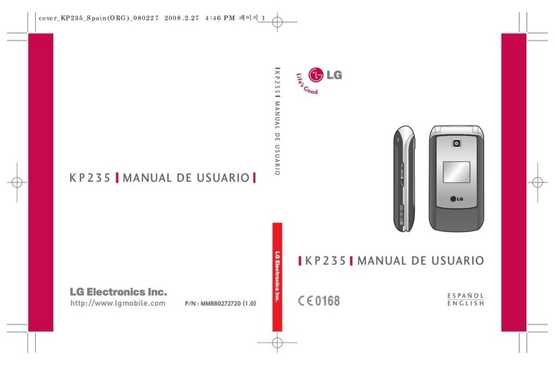 LG KP235 User manual