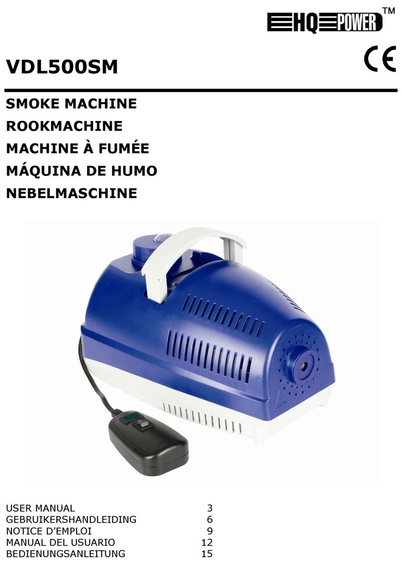 HQ Power VDL500SM User manual