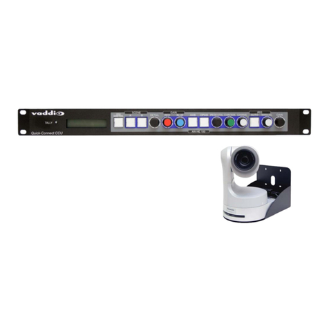 VADDIO WALLVIEW CCU HE100 User manual