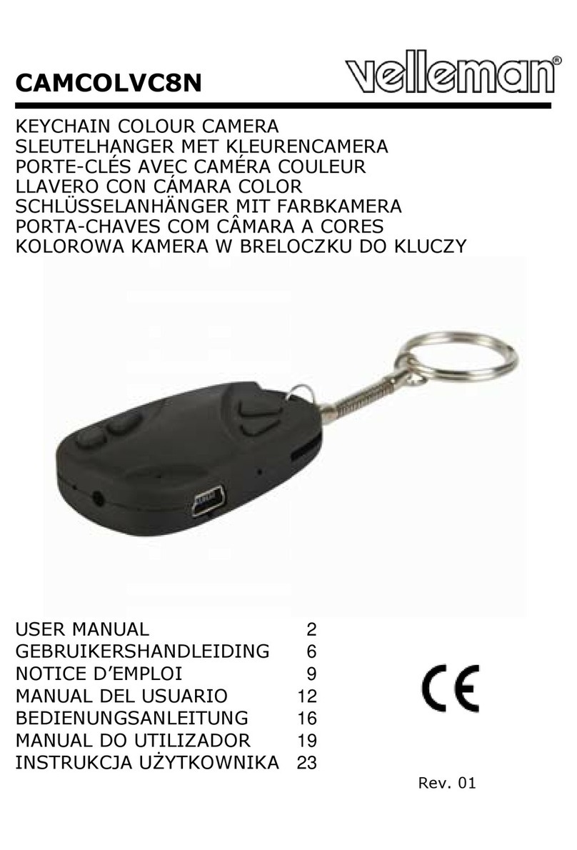 Velleman CAMCOL User manual
