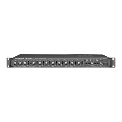 Monacor PA-1412 MX User manual