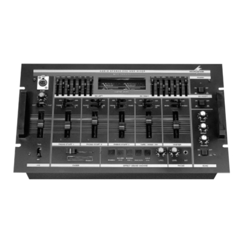 Monacor MPX-7600SE User manual