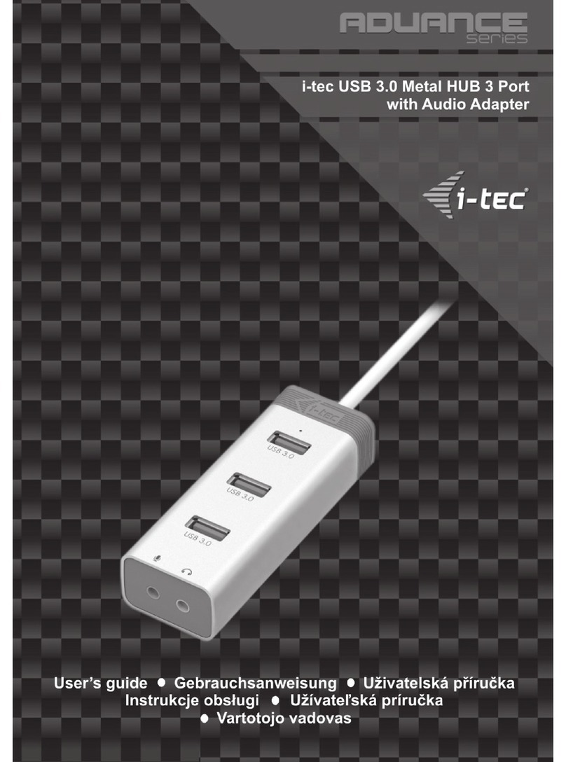 AQUANCE i-tec User manual