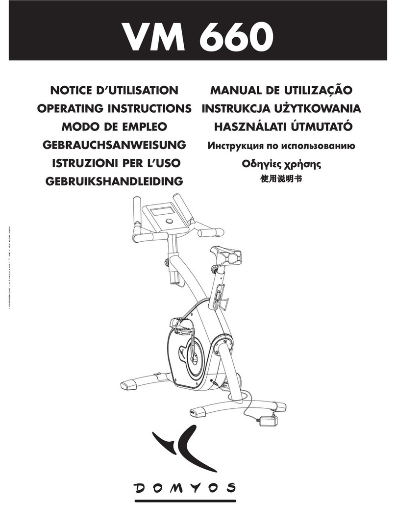 Domyos VM 660 User manual