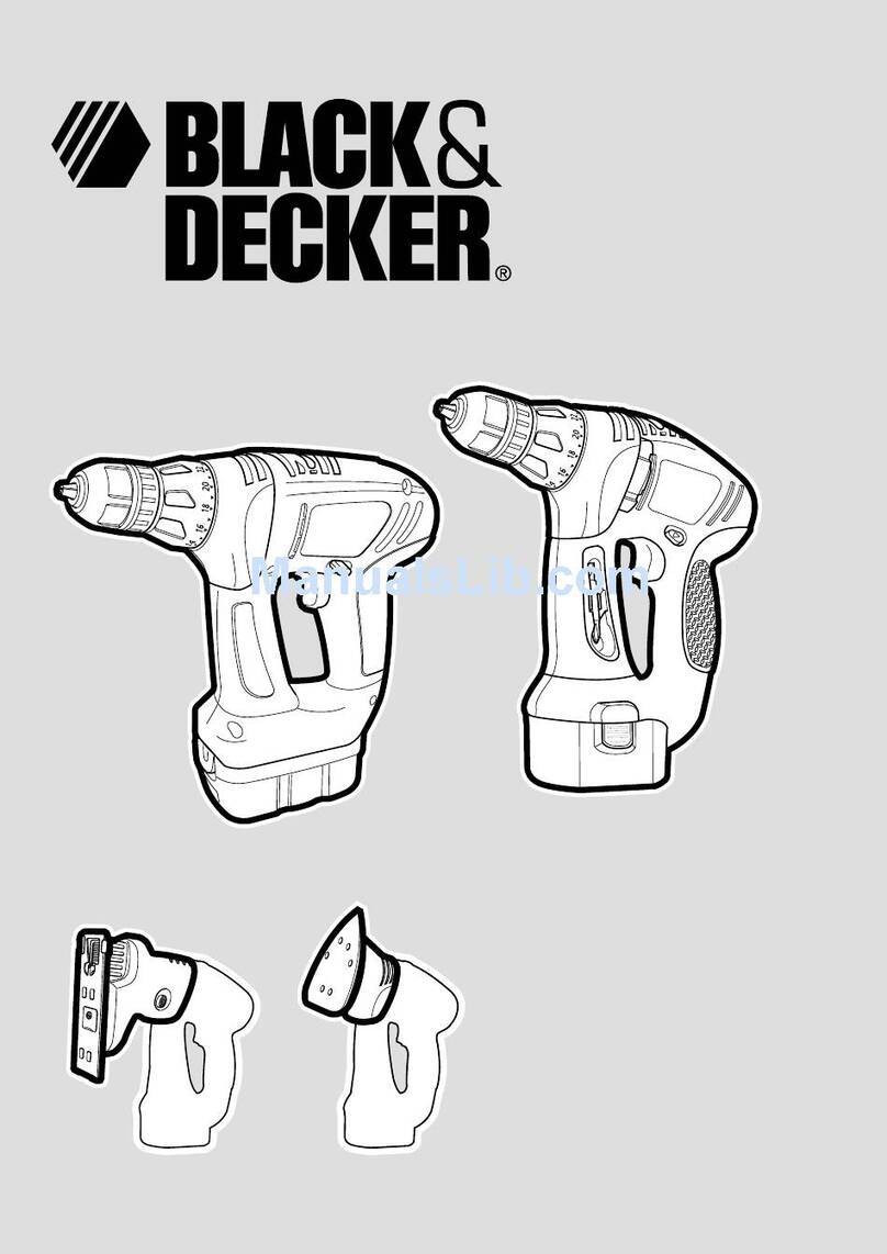 Black & Decker KC2002F user manual