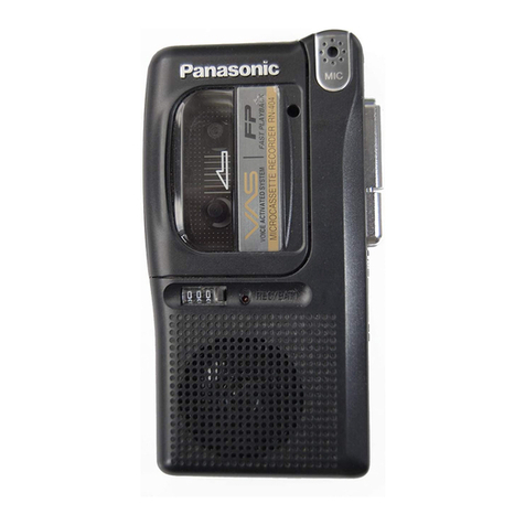 Panasonic RN-402 operating instructions