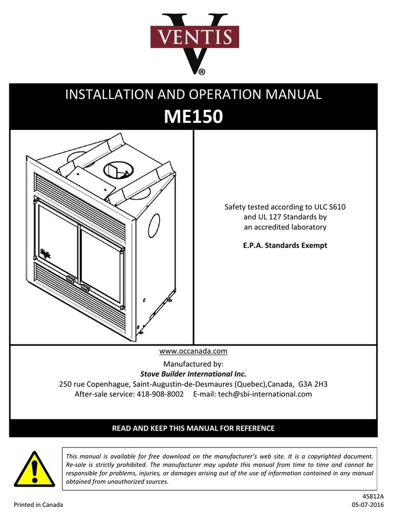Ventis ME150 User manual