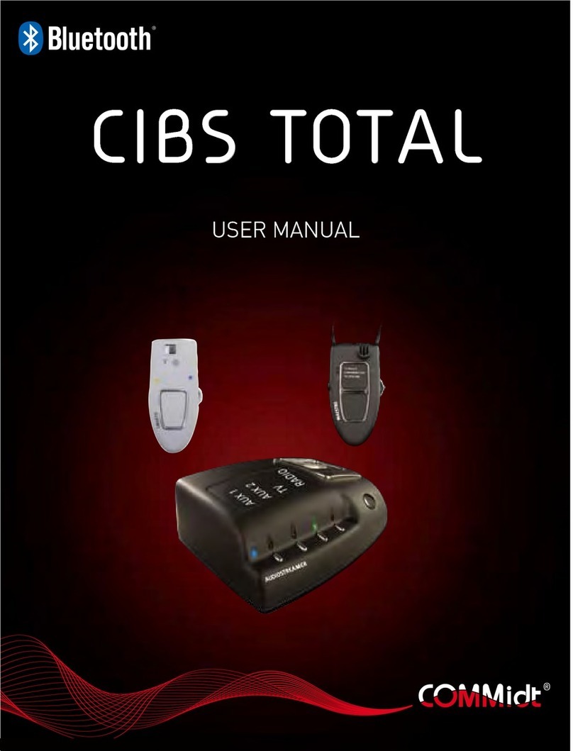 Commidt CIBS TOTAL user manual