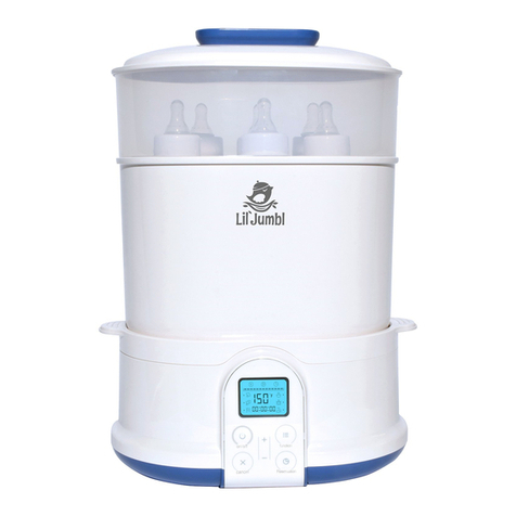 Lil' Jumbl Bottle Warmer and Sterilizer user guide
