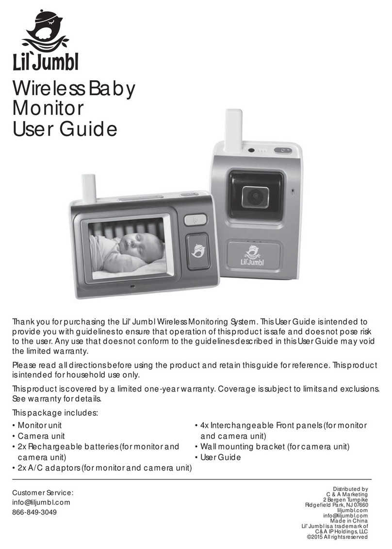 Lil' Jumbl Wireless Baby Monitor user guide