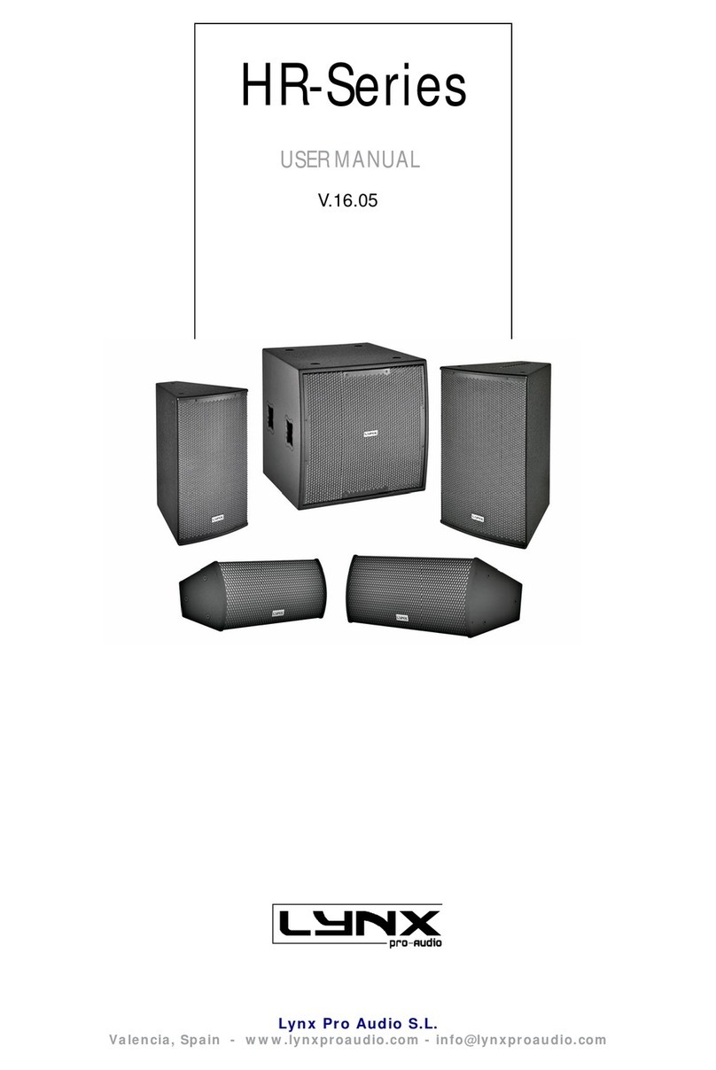 Lynx HR-SERIES user manual
