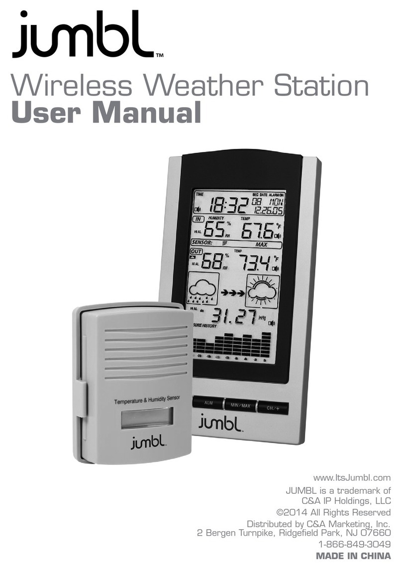 Jumbl Wireless Weather Station user manual