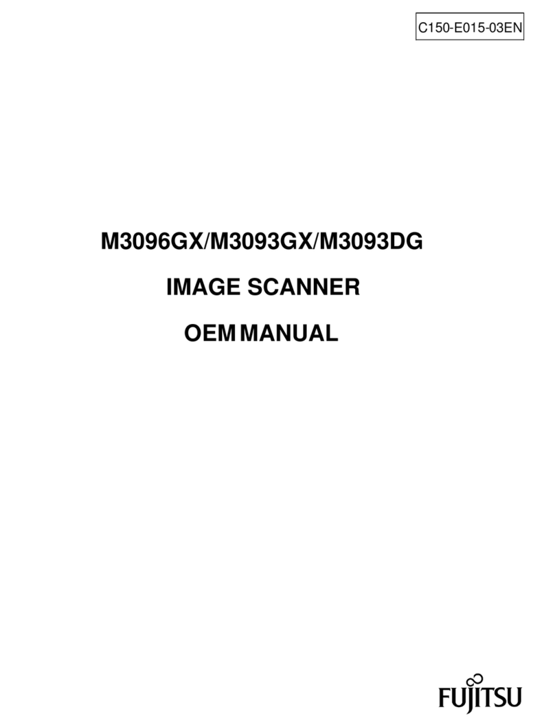 Fujitsu M3096GX User manual