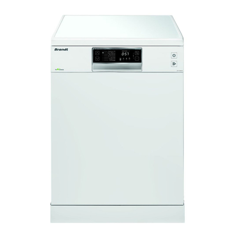 Brandt DFH13524W Instructions for use