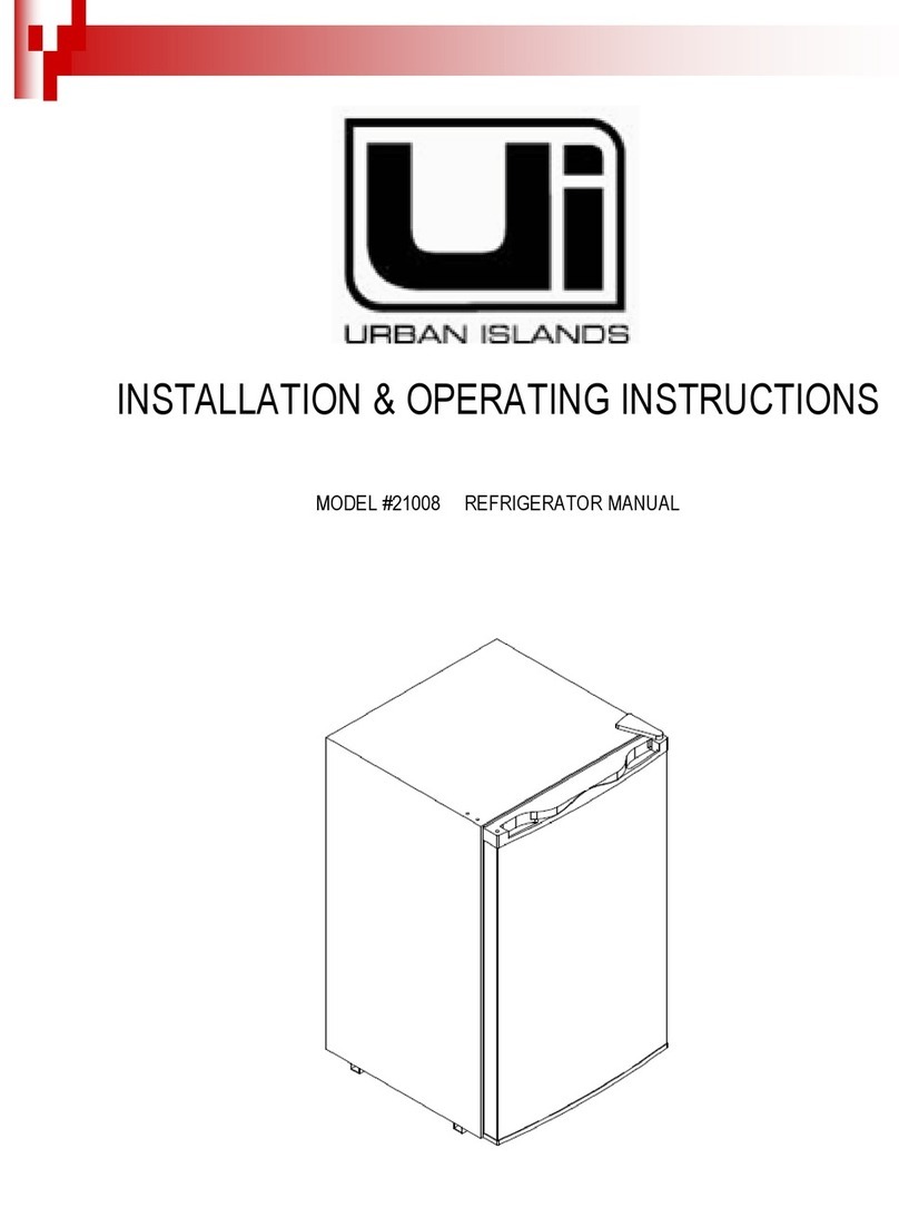 Urban Islands 21008 Installation & operating instructions