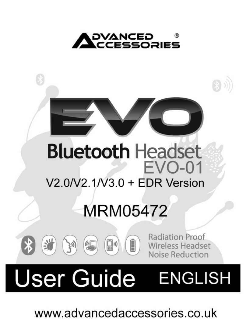 Advanced Accessories EVO-01 User manual